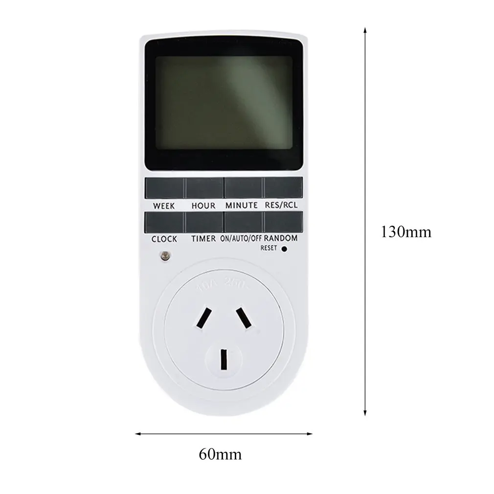 New Digital Electronic Power Timer in Switch Socket LCD Energy-saving Programmable Smart Time | Обустройство дома