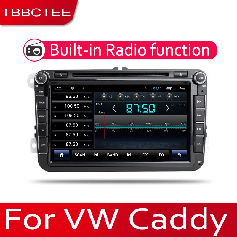 Автомобильный мультимедийный проигрыватель TBBCTEE Android 2 Din радио видео плеер