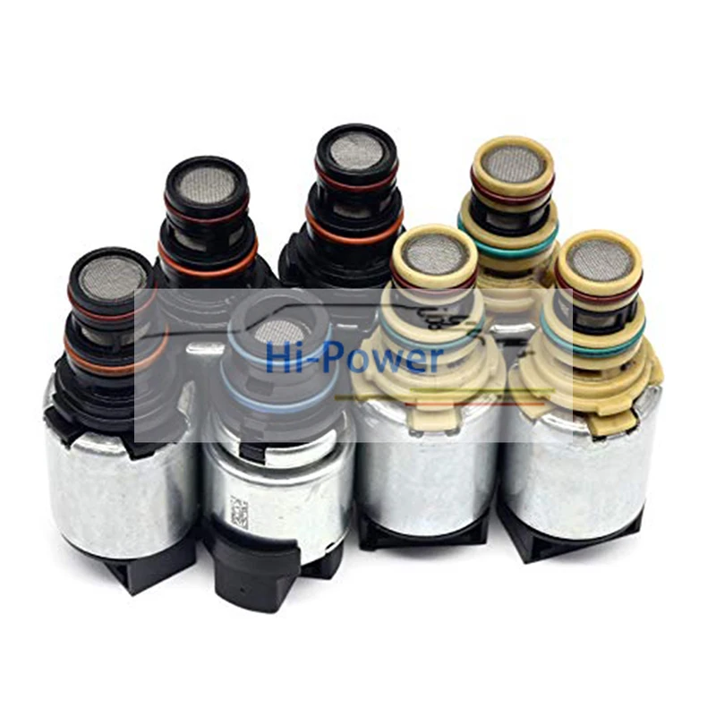 6-Скорость 6T30 6T40 6T45 6T45E 6T50 коробка передач набор соленоидов для Buick Opel Chevolet Saab