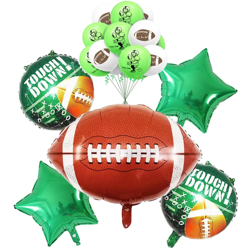 Тематический игрок для регби американский футбол фанаты празднование