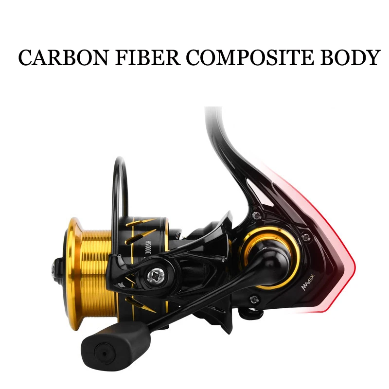 Катушка для спиннинга Abu Garcia MAX SX 5 0/5 8/5 2/6 2: 1500-5000 7 + 1 шарикоподшипник кг Аксессуары