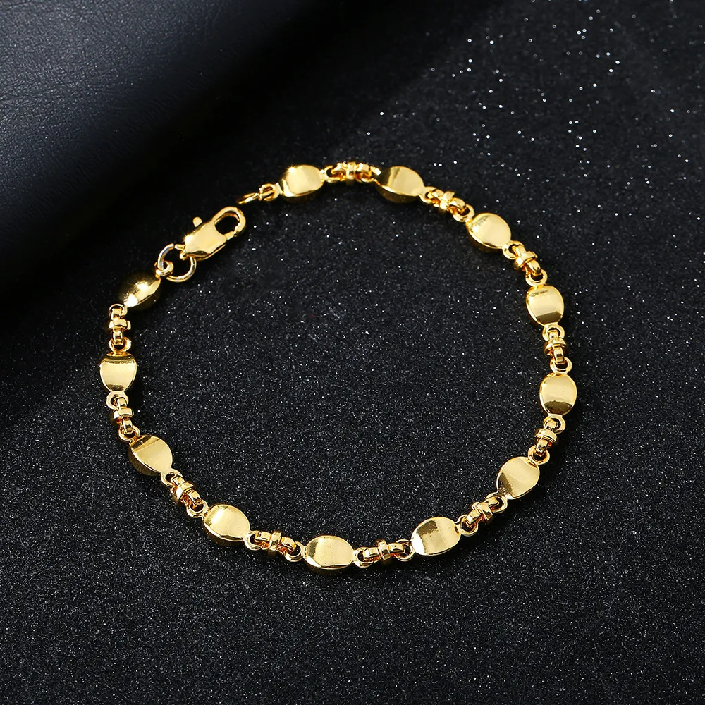 Hot Sale Luxury Heart Bracelet for Women Gold Color Charm Pulseiras Famous Love Chain Fashion Jewelry | Украшения и аксессуары
