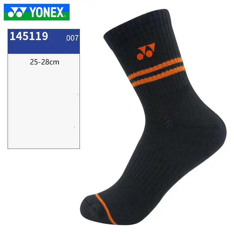 3 пары подлинный Yonex спорт, бадминтон мужские и женские носки дышащие спортивные носки 145119 - Цвет: 1