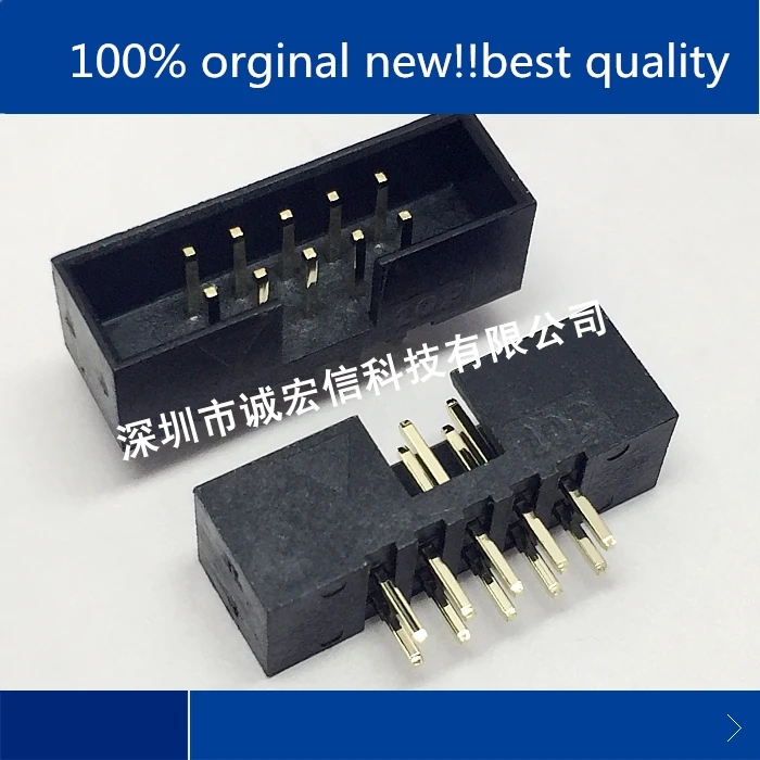 

10pcs 100% orginal new real stock Horn socket 2.0mm simple horn socket DC3-14P double row straight pin socket 2X7P