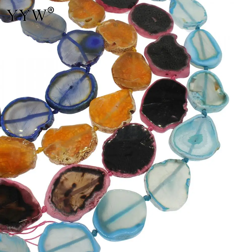 Разноцветные натуральные ледяные кварцевые бусины натуральный камень