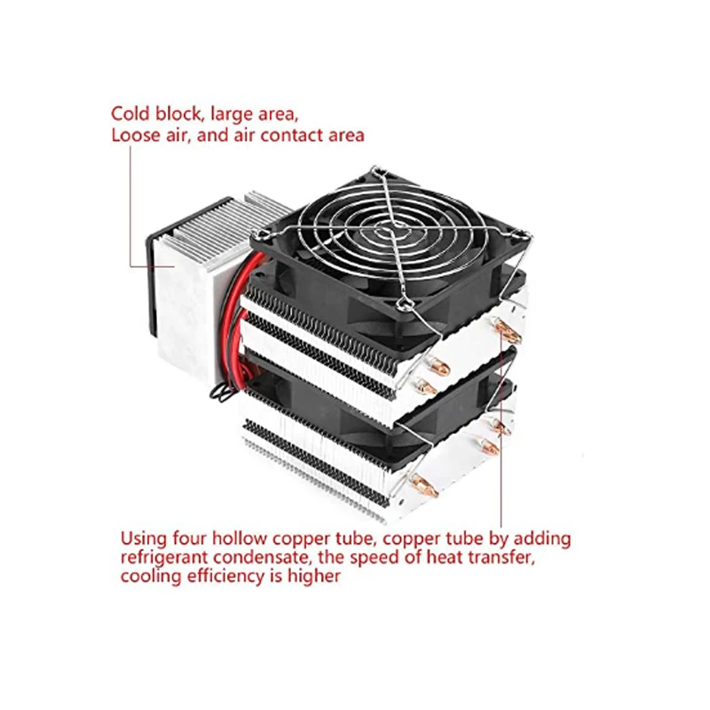 

DIY Refrigerator Air Conditioner Semiconductor Cooling Chip Cooler, Space Cooler High-power Heat Dissipation Pet Air Conditioner