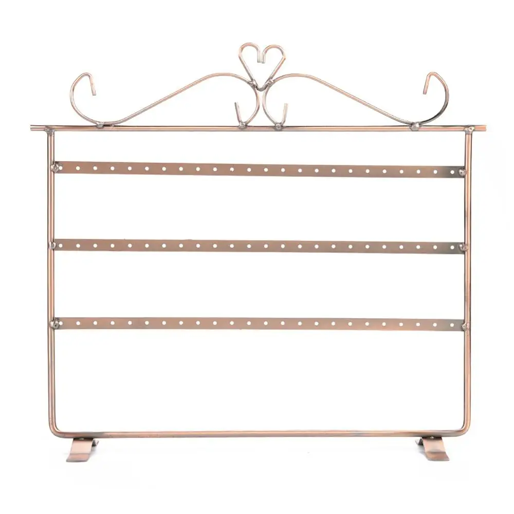 3 уровня 72 Отверстия Висячие ювелирные изделия стенды серьги ожерелье браслет