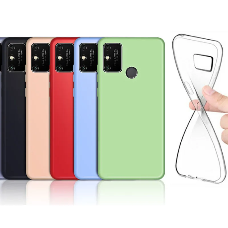 Мягкий чехол для samsung galaxy M31 прозрачный M 31 розовый черный зеленый фиолетовый