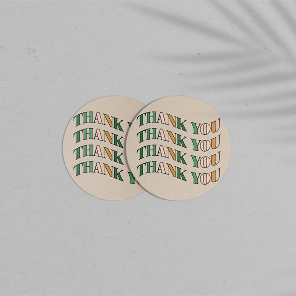 

Custom Business Stickers, Thank You Stickers, Personalize Social Media Stickers, Business Stickers, Order Package Lables