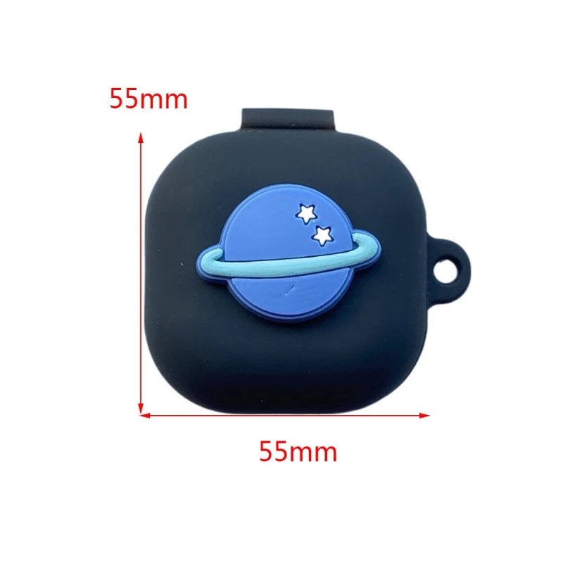 

Planet Cartoon Protective Cover Silicone Case for galaxy-Buds live Earphone