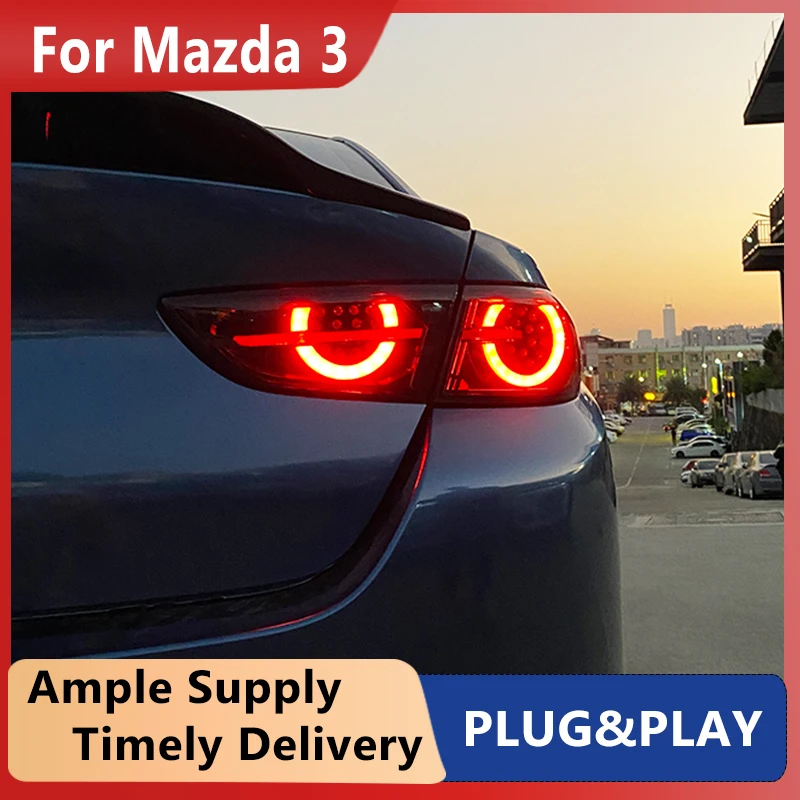 

Автомобильные запчасти, задний фонарь для Mazda 3 Axela BMLFS BMEFS Sport, задний фонарь для хэтчбека, задний фонарь, светодиодный сигнал заднего хода, парковочные фонари, свет s