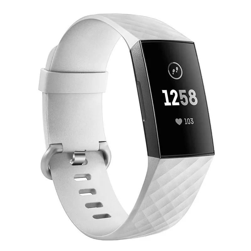 Ремешок для часов Fitbit Charge 3 ремешок спортивный силиконовый ремешок Сменные аксессуары для fitbit charge 3 браслет умные часы замена