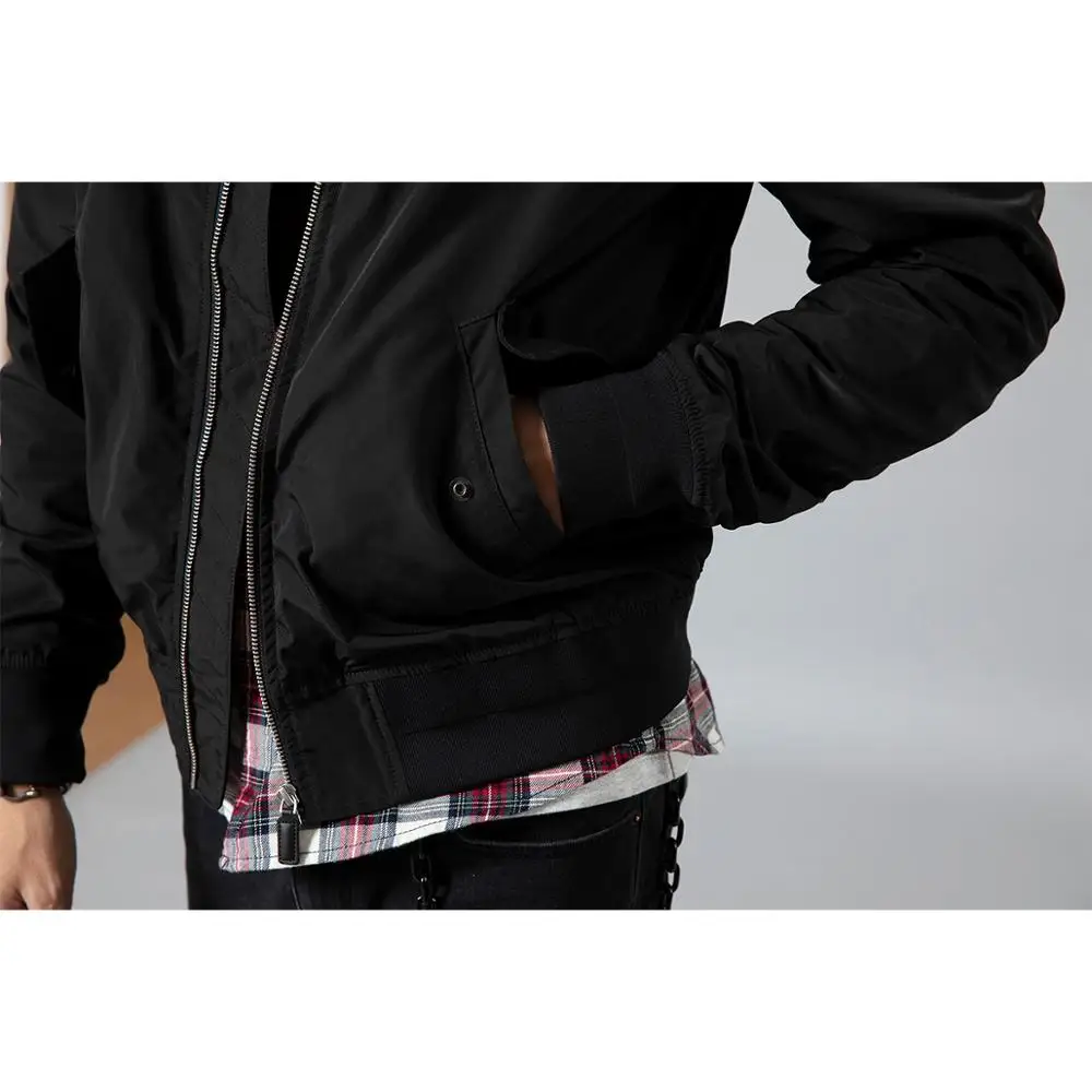 SIMWOOD/Новинка 2021 года Сезон весна Мужская зимняя куртка с вышитыми буквами Модные