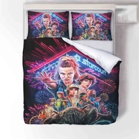 home textile hot movie stranger things 3d bedding set europeusaaustralia twin full queen king duvet cover sets dropshipping