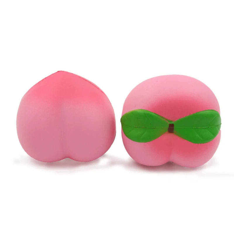 Jumbo Peach мягкими Squeeze PuzzleToy ПУ имитация фрукты хлеб Ароматические медленно