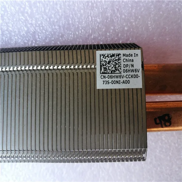 06HW6V радиатор радиальная медная трубка для DELL Optiplex 3030 все в одном теплоотвода 6HW6V