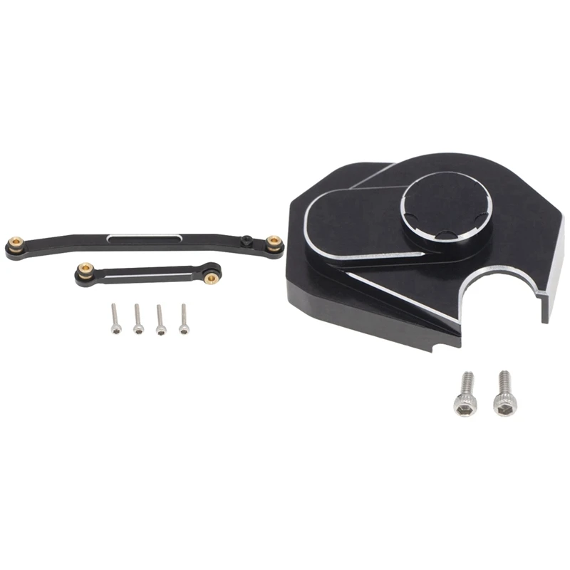 

Metal Tight Tolerance Steering Link Rod Upgrade Parts with Metal Gearbox Cover Gear Dust Cover Upgrade Parts
