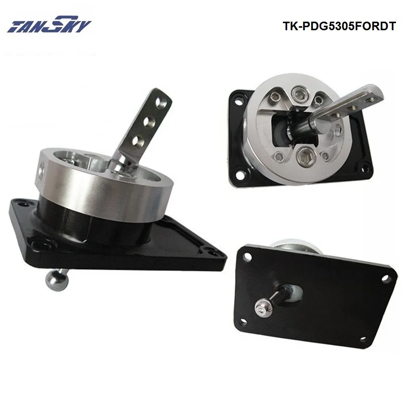 Алюминиевый гоночный короткий переключатель передач для 83-04 FORD MUSTANG T5 T-45 W/OD BLACK