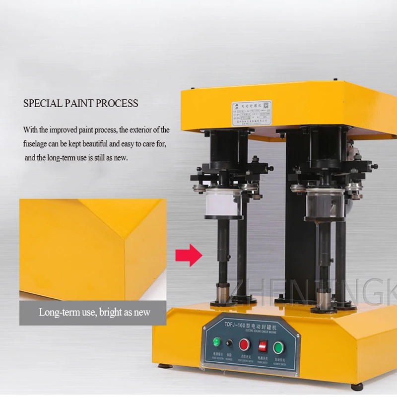 

Automatic Double-head Sealing Machine Cans Capping Machine Capping Machine Beer Cans Commercial Automatic Sealing Machine