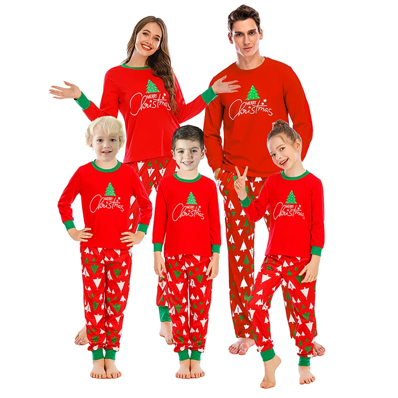 

Aamikast Christmas Pajamas Family Matching Christmas pjs Set Holiday pajams for dad mom Kids Sleepwear