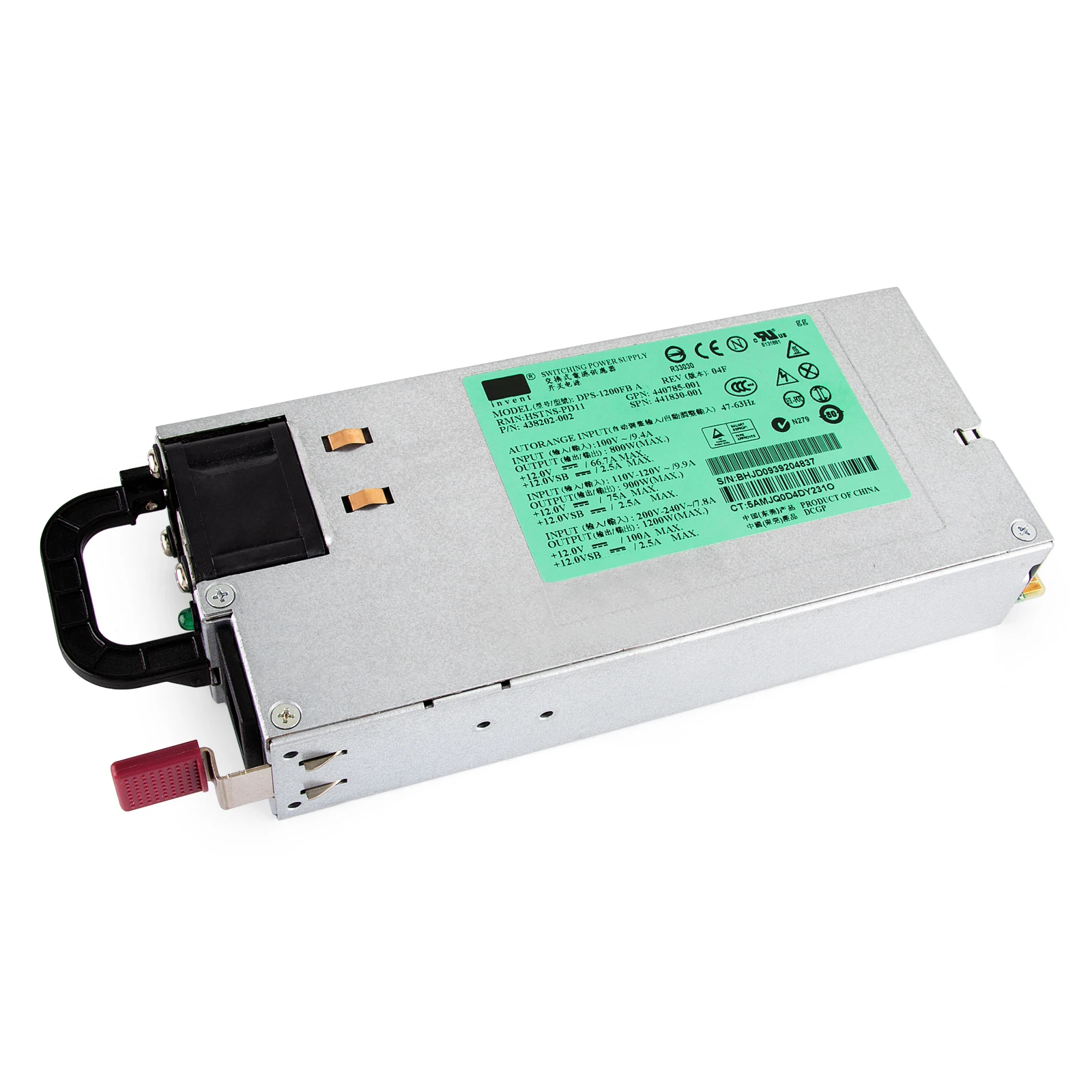 Блок питания для сервера HP DL580G5 1200 Вт сетевая плата с источником 12 шт. Кабели 6-8pin