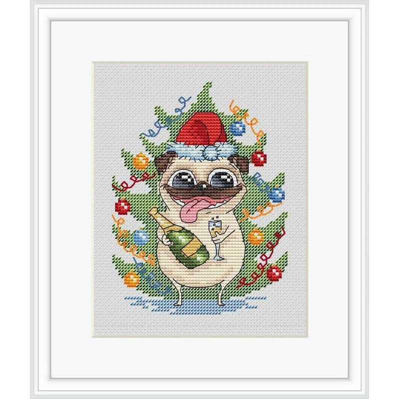 

ZZ2554 Christmas Decoration Diy Cross Stitch Kits Painting Packages Kit Crochet Accessories Cross Stitch Set Cross-stitch