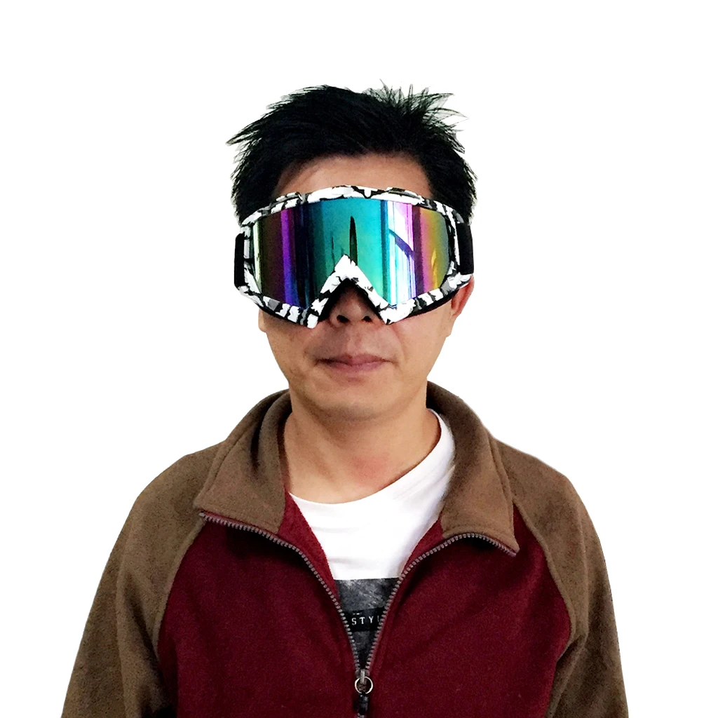 Защитные очки UV400 для катания на лыжах и велосипеде солнцезащитные +