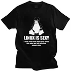 Новинка, сексуальная забавная Мужская футболка Linux Root SUDO жениха, с коротким рукавом, программируемый кодирующий кодер, хлопковая футболка, топы