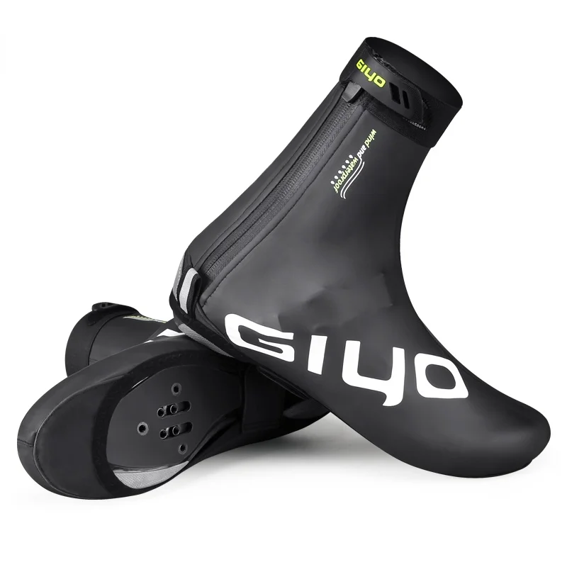 

Waterproof Cycling Overshoes Bicycle Shoes Covers Bike Reflective Windproof MTB Road Winter Fleece Warm Bike Lock Protector