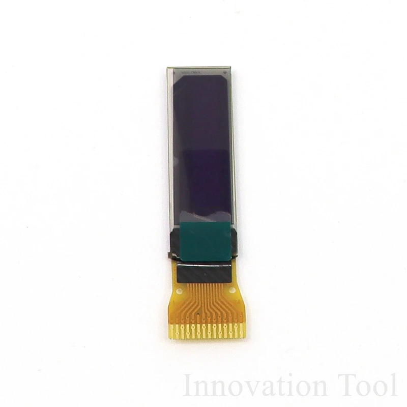 Модуль OLED экрана 0 69 дюйма 14PIN 96*16 пикселей белый цвет драйвер SSD1306 для паяльника