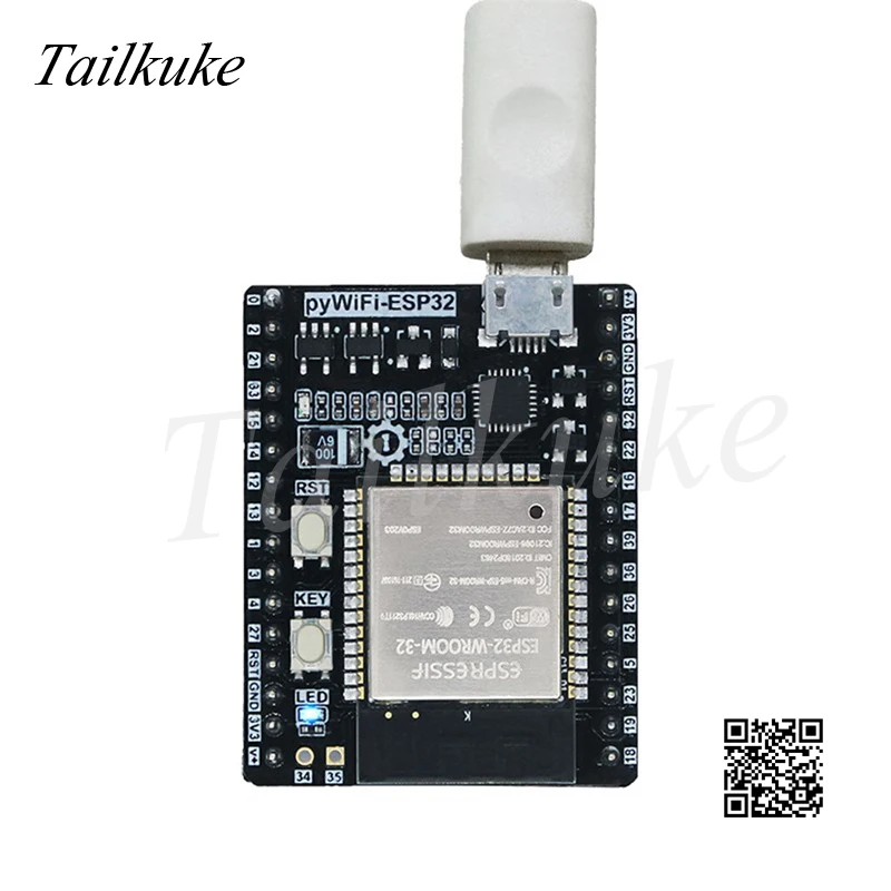 Pywifi Esp32 Micro Python WiFi обучающая макетная плата совместимая с USB