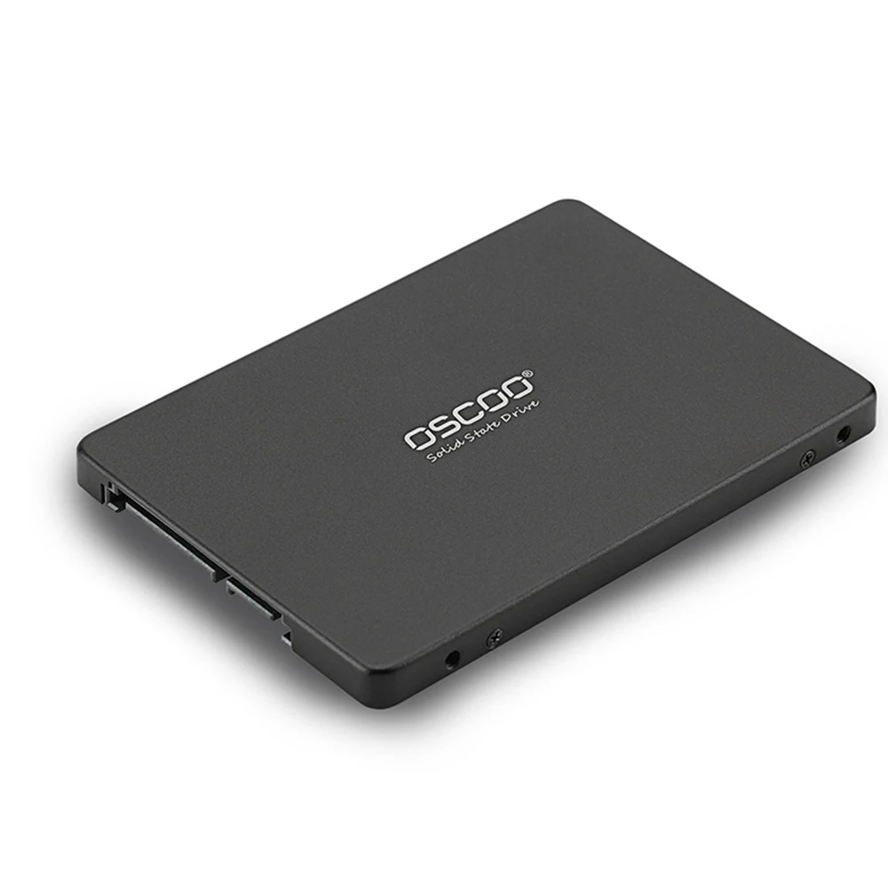Новый Oscoo SSD 120 ГБ 240 480 2 5 дюймов SATAIII черный металлический чехол 3D NAND Flash Внутренний