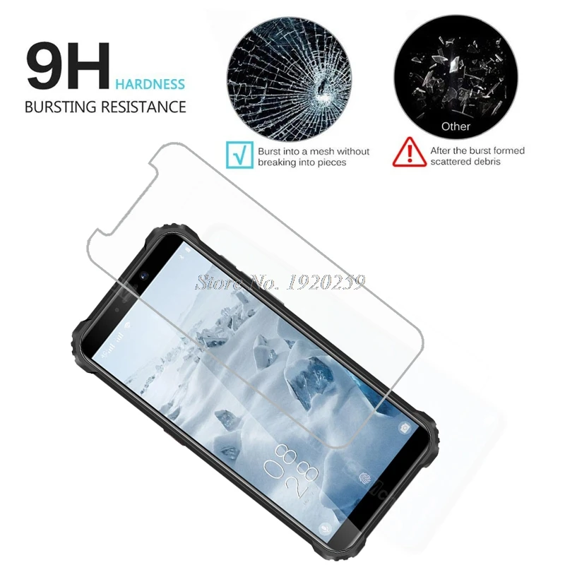 Закаленное стекло для Oukitel WP5 WP6 WP7 WP8 Pro Защитное экрана C17 C18 C19 C21 2 шт.|Защитные