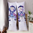 Аниме Dakimakura Game Genshin ударопрочная обнимающая наволочка с принтом длинная наволочка для подушки Постельное белье для девушек дома