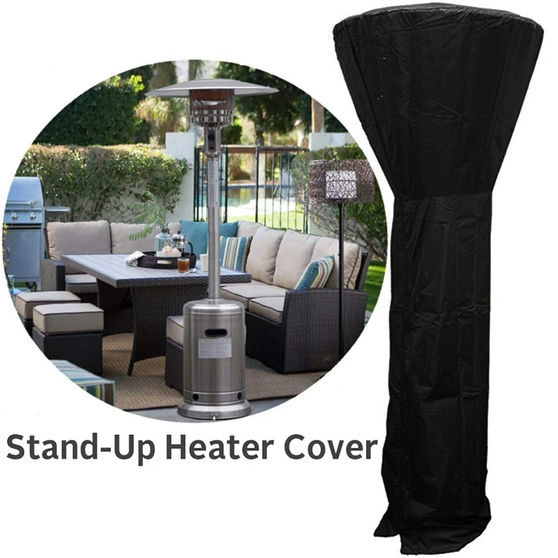 

Mushroom-Shaped Flame Patio Heater Cover Patio Gas Heater Cover Protector, Outdoor Garden Upright Patio Heater Cover Waterproof