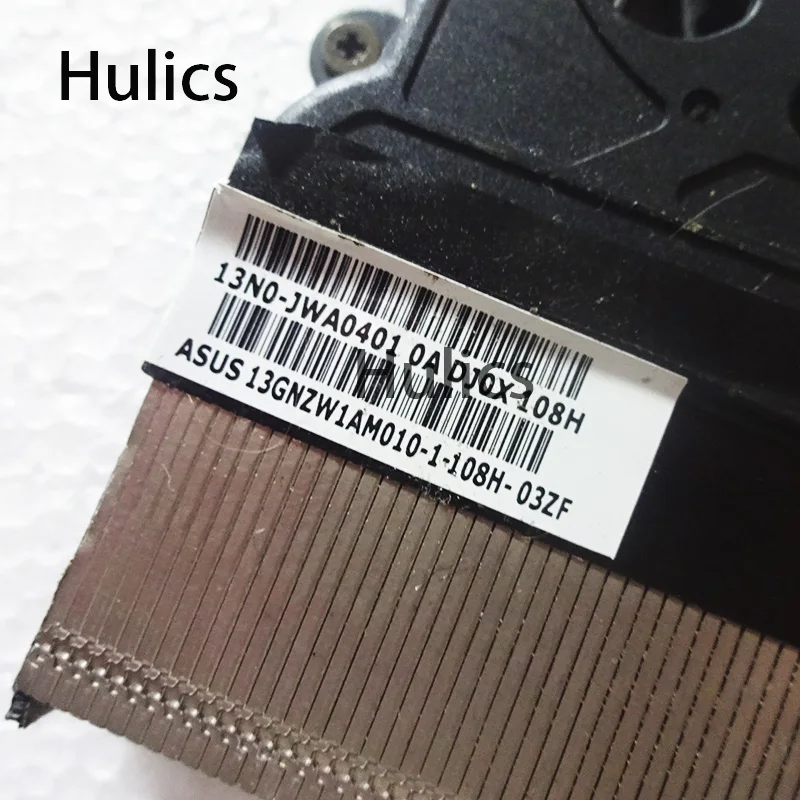 Hulics оригинальный ноутбук охлаждающий вентилятор для ASUS K72R K72 A72J K72D K72DR 13N0-JWA0401