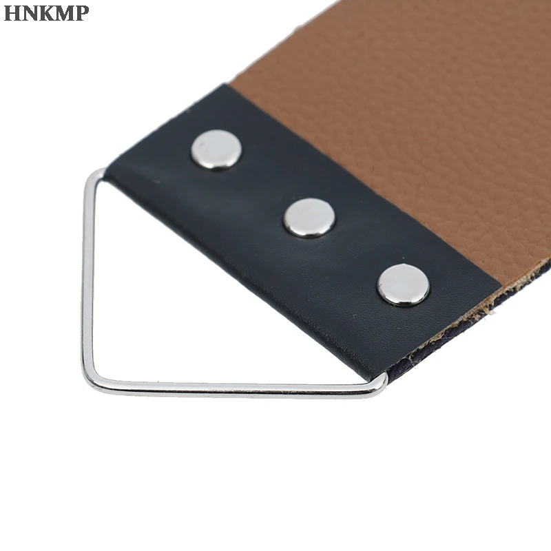 1 шт. Точило ремень холст кожаный для правки бритвы прямой Бритья Инструмент