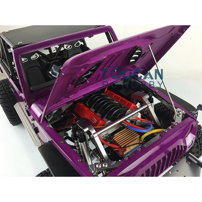 1/8 RC Капо JKMAX KIT-E гусеничный радио 320A ESC Мотор сервопривод металлический шасси модель THZH0173