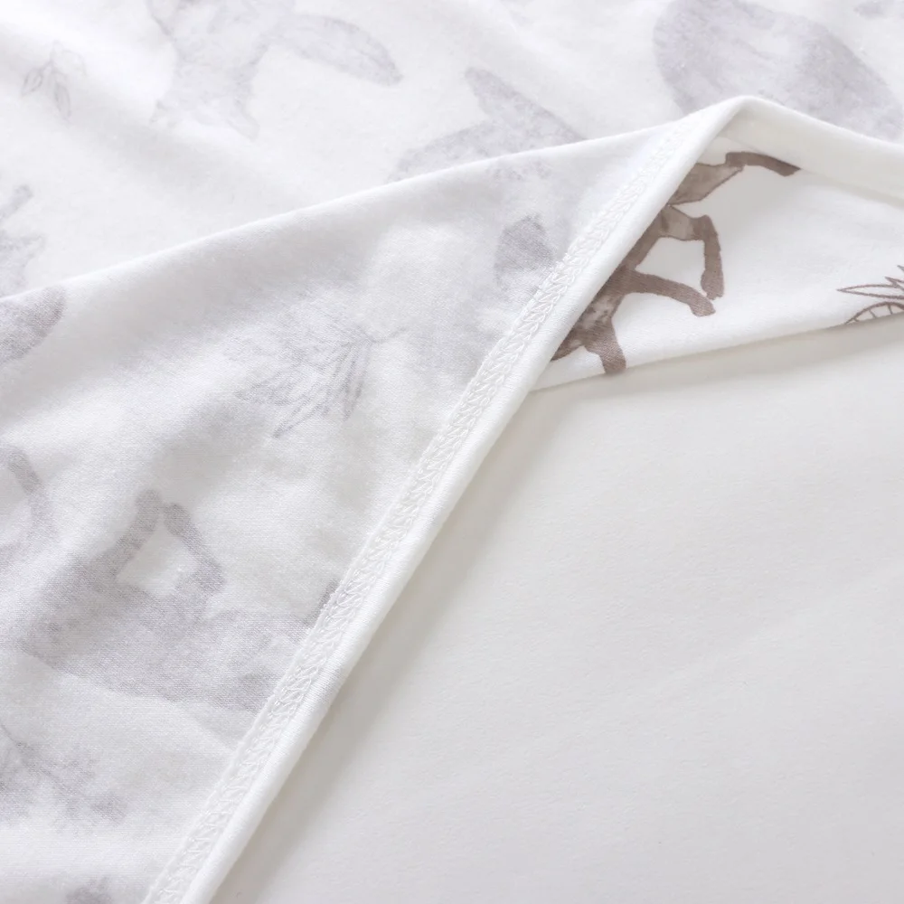 Постельное белье для новорожденных 100% хлопок с принтом 60x80 см|Простыни| |