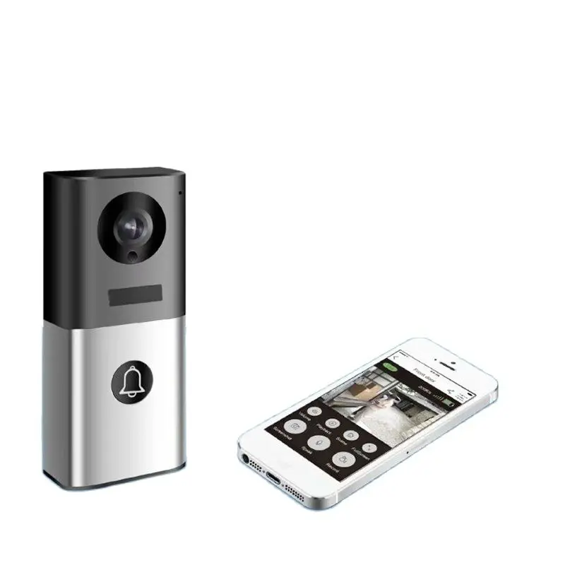 Kinjoin 1080P HD smart video doorbell/ WiFi doorbell with MicroSD fully Duplex Intercom,motion sensor and take photos