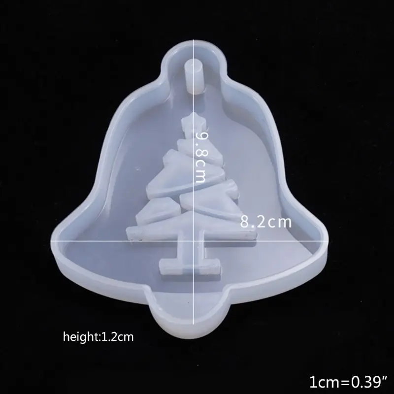 

Crystal Epoxy Resin Mold Christmas Tree Elk Pendant Casting Silicone Mould Handmade DIY Crafts Jewelry Making Tools