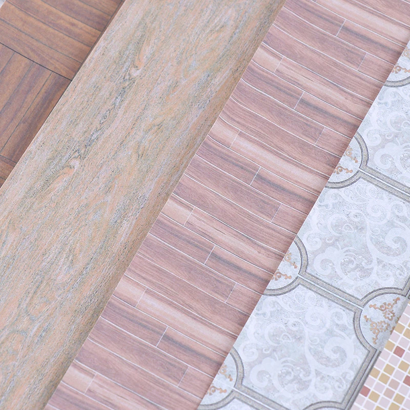 

1Pc Dollhouse Miniature Floor Wall Paper 29.5*21cm