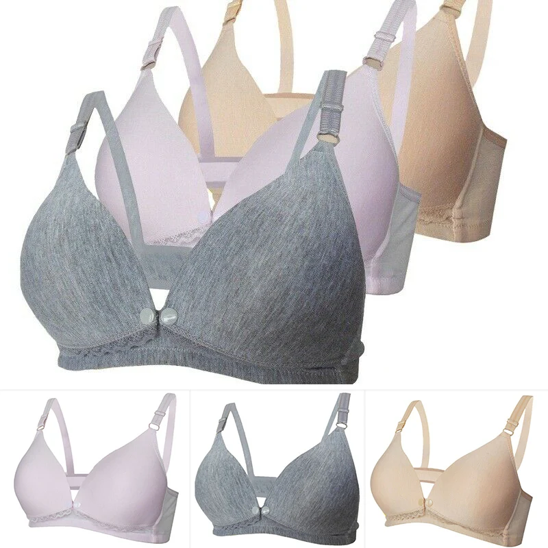 Нижнее Белье для беременных однотонный Бюстгальтер кормления грудью