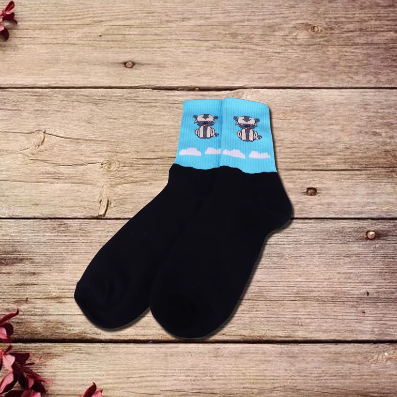 Аватар вдохновил Appa носки Небесный бизон облака | Мужская одежда