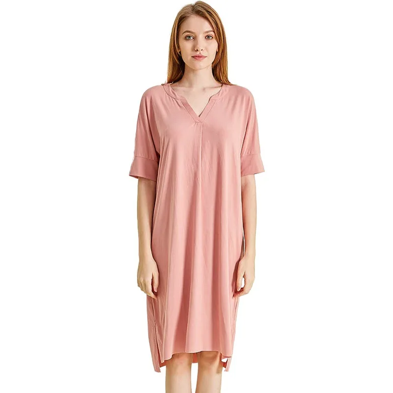 

Women Nightdress Loose Home Wear Nighties Grils Sleepwear Plus Size Lingere Sleeping Dress Home Clothing Nightgowns Sleepshirts