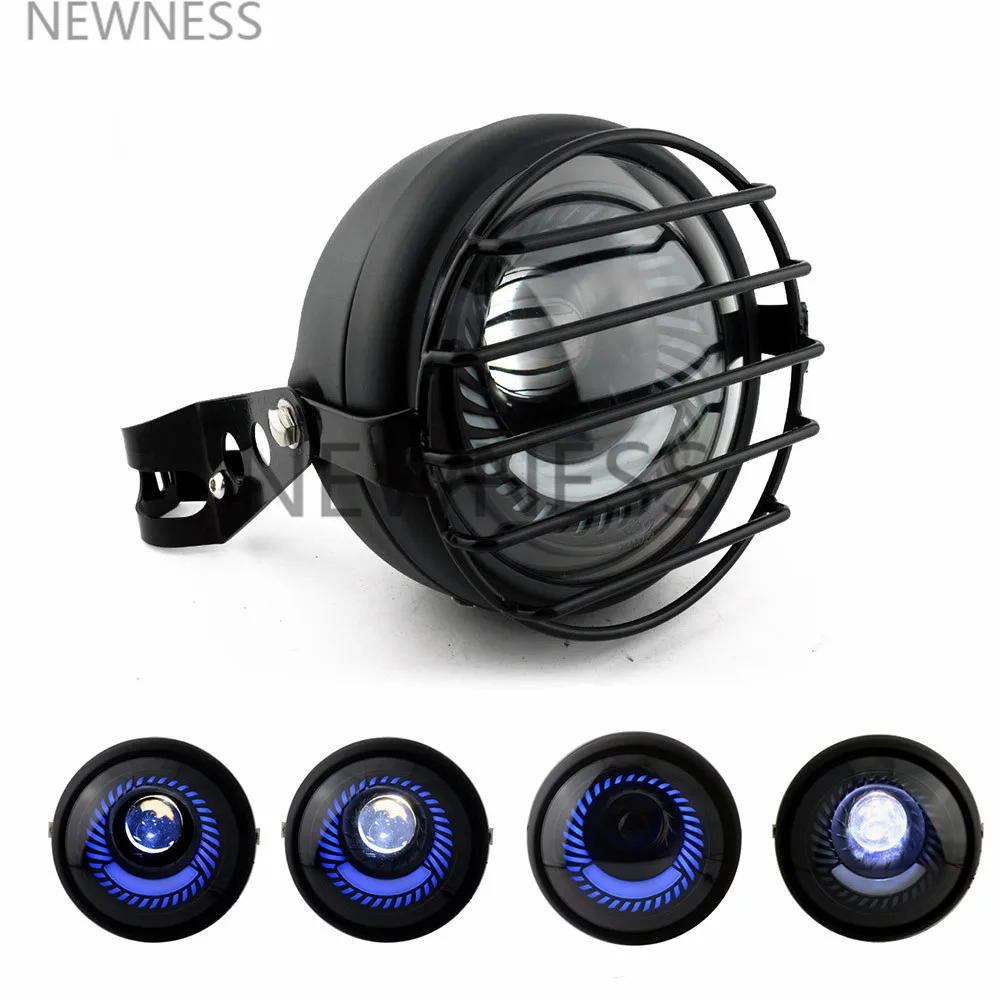 6 5 &quotсветодиодный мотоциклетный головной светильник Hi &amp короче спереди и