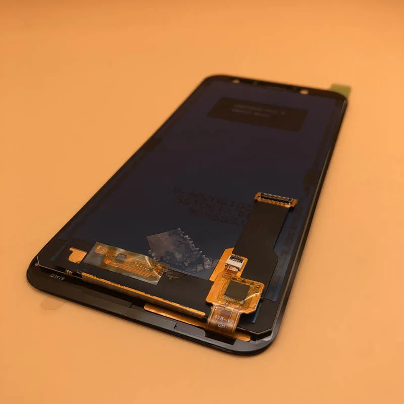 Для SAMSUNG Galaxy A6 A600 ЖК-дисплей кодирующий преобразователь сенсорного экрана в сборе запасная часть для SAMSUNG A6 A600F A600FN lcd