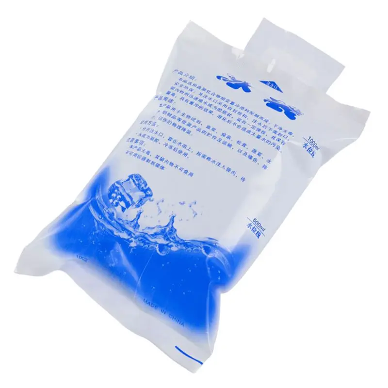 

10pcs/set cheap Insulated in-customized reusable dry cold ice pack gel cooler bag for lunch box food cans wine