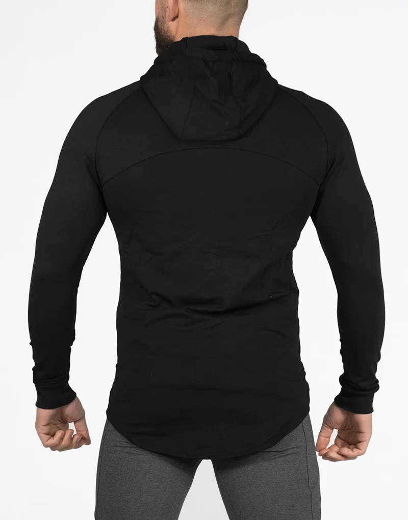 

Fashion stranger things men's zipper cotton leisure sport Black Hoodie brand