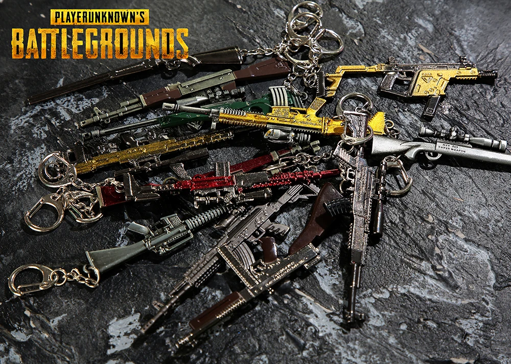Vicney популярная игра PUBG игрок брелок джедай пистолет выживания для мужчин крутой брелок бойфренда модный подарок AK47 брелок csgo